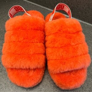 UGG orange slippers